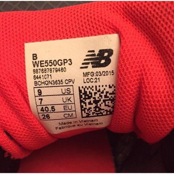 New Balance pink and grey Running or walking shoes size 9 - Picture 5 of 5